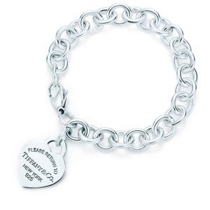 Tiffany & Co. Heart Tag Charm Bracelet